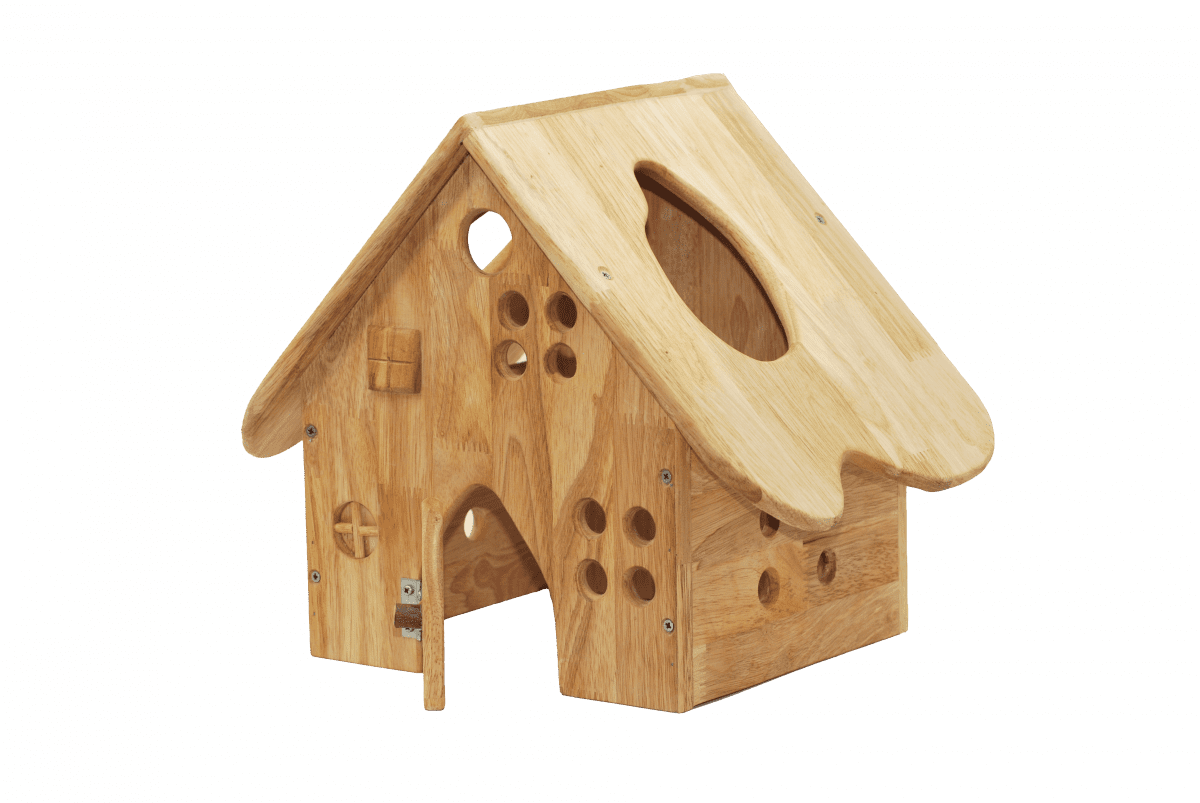 Wooden Barn House