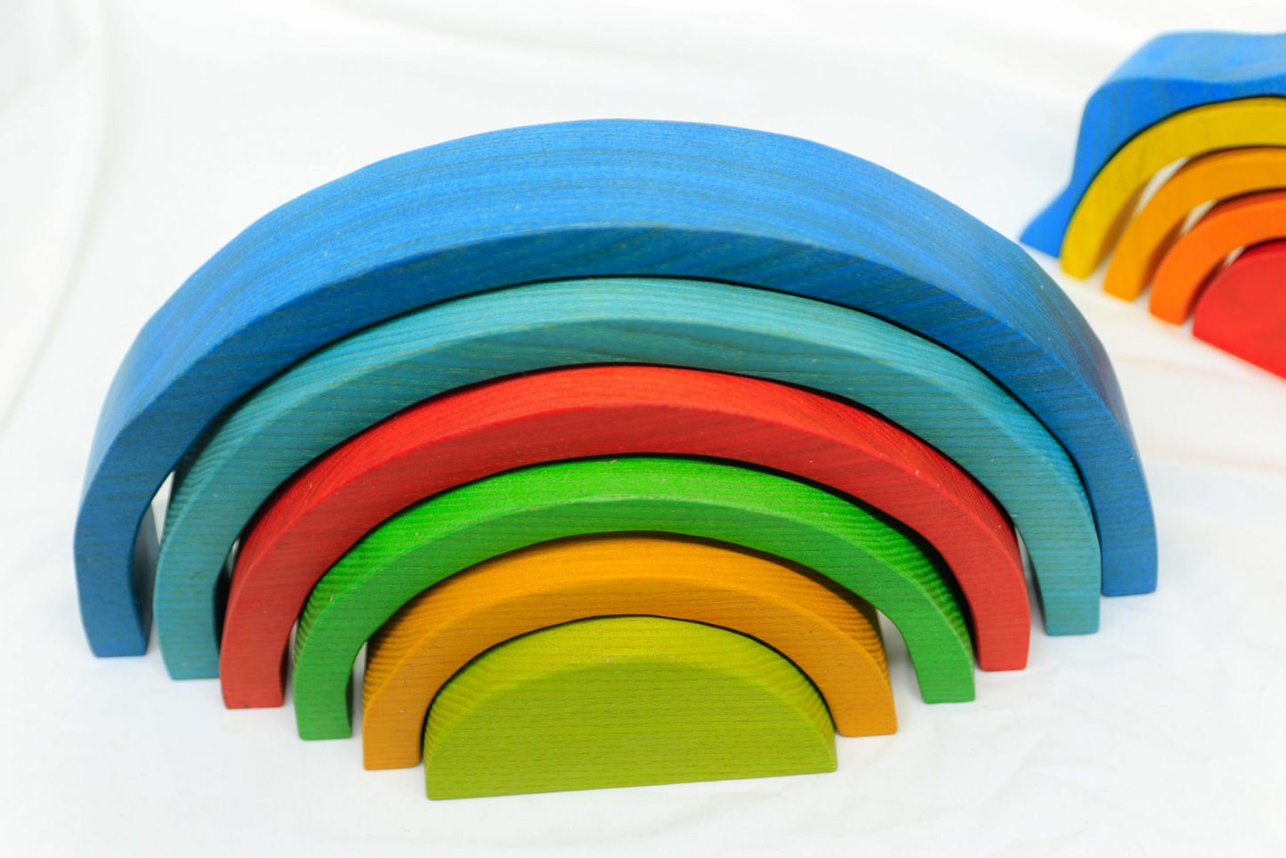 Large Coloured Rainbow Blocks