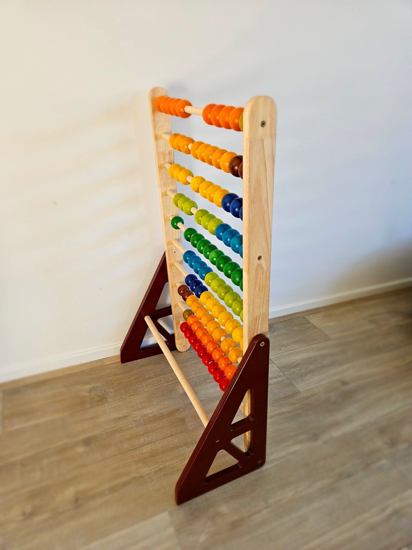 Giant Rainbow Bead Abacus