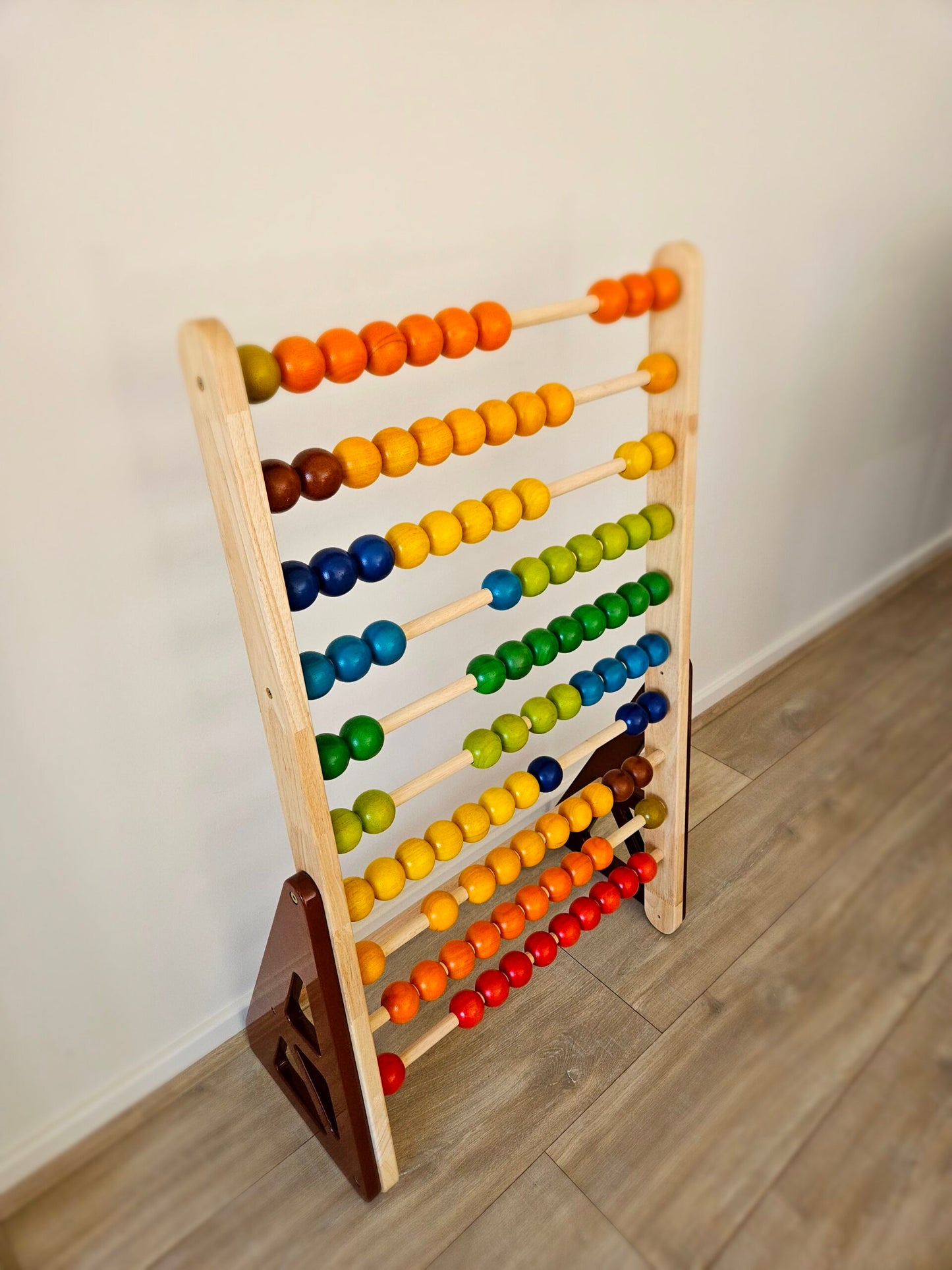 Giant Rainbow Bead Abacus