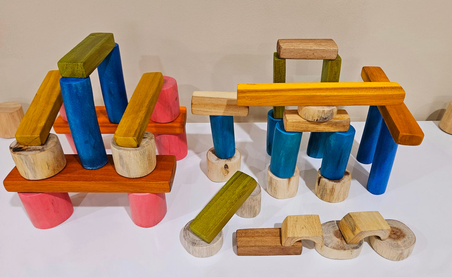 Colourful Tree Blocks