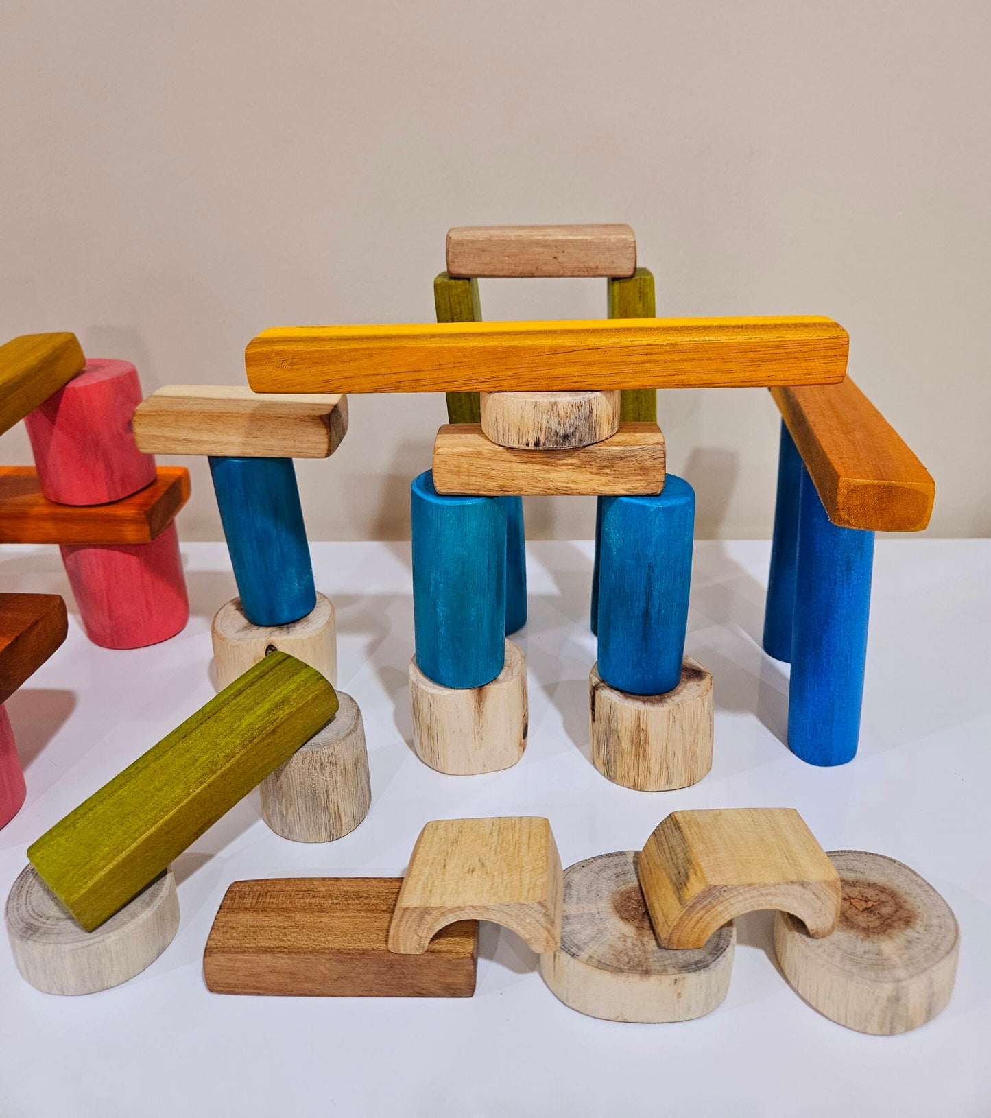 Colourful Tree Blocks