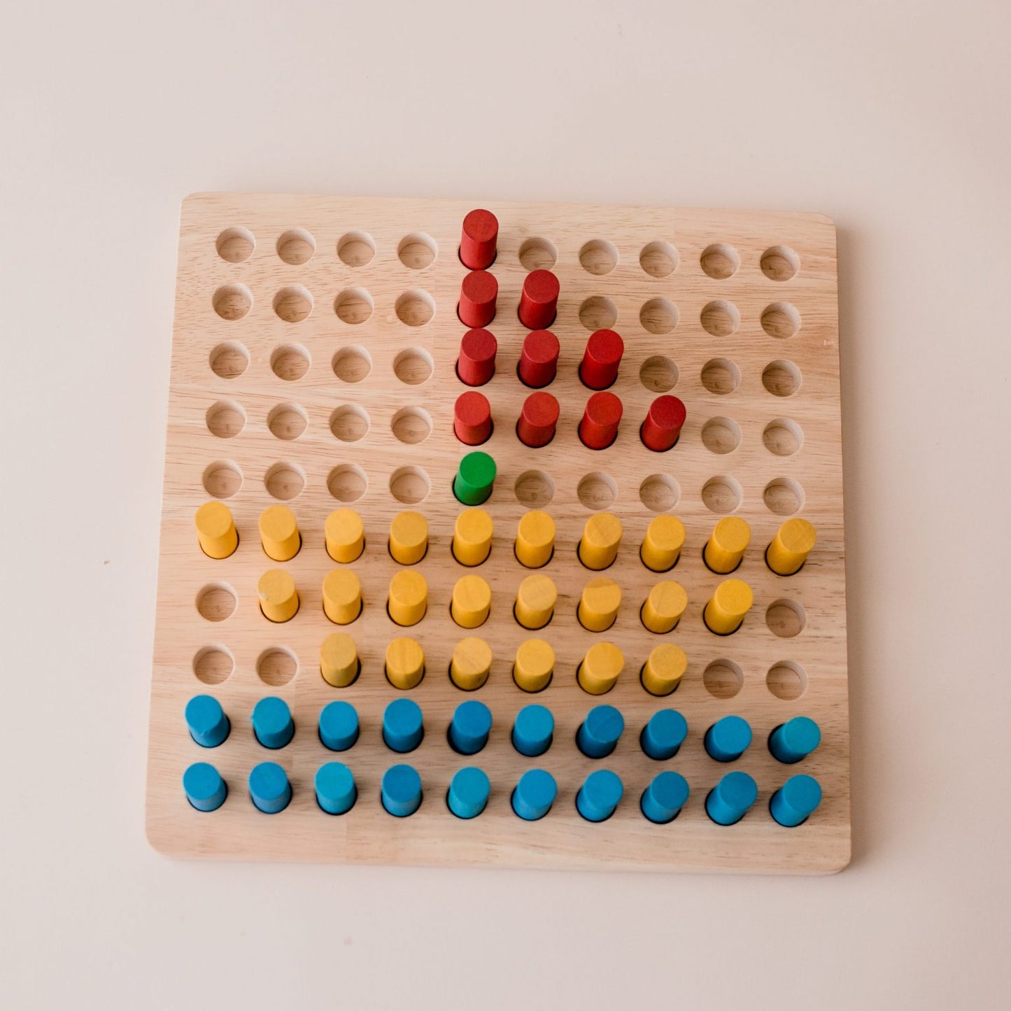 Wooden Peg Board
