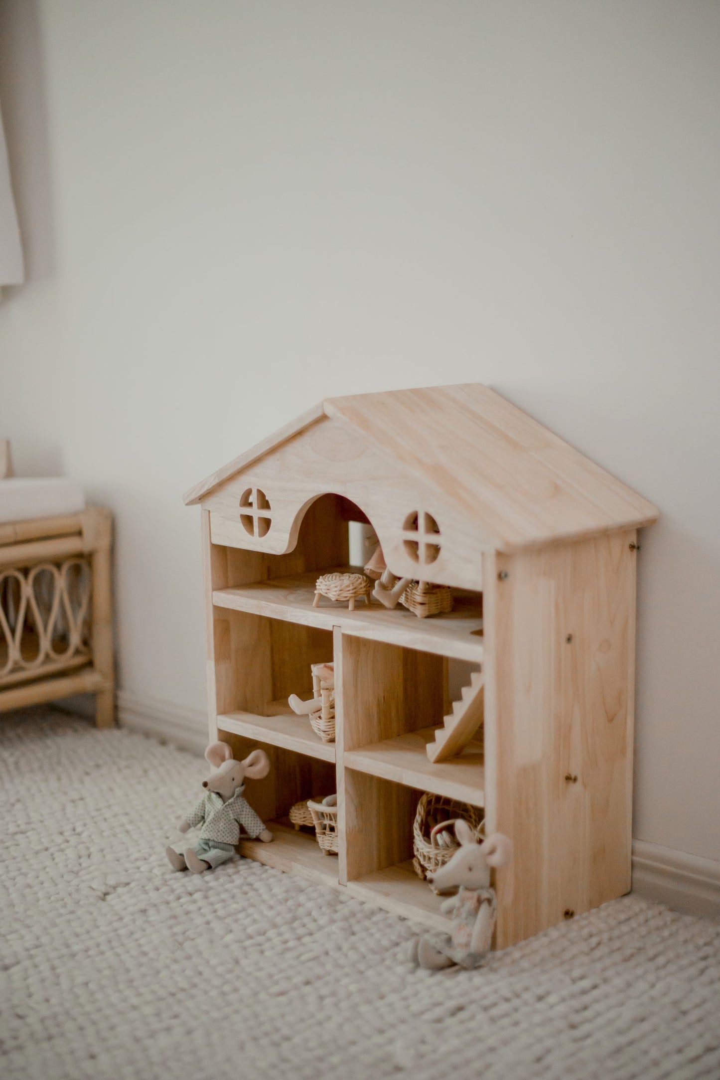 Classic Wooden Dollhouse