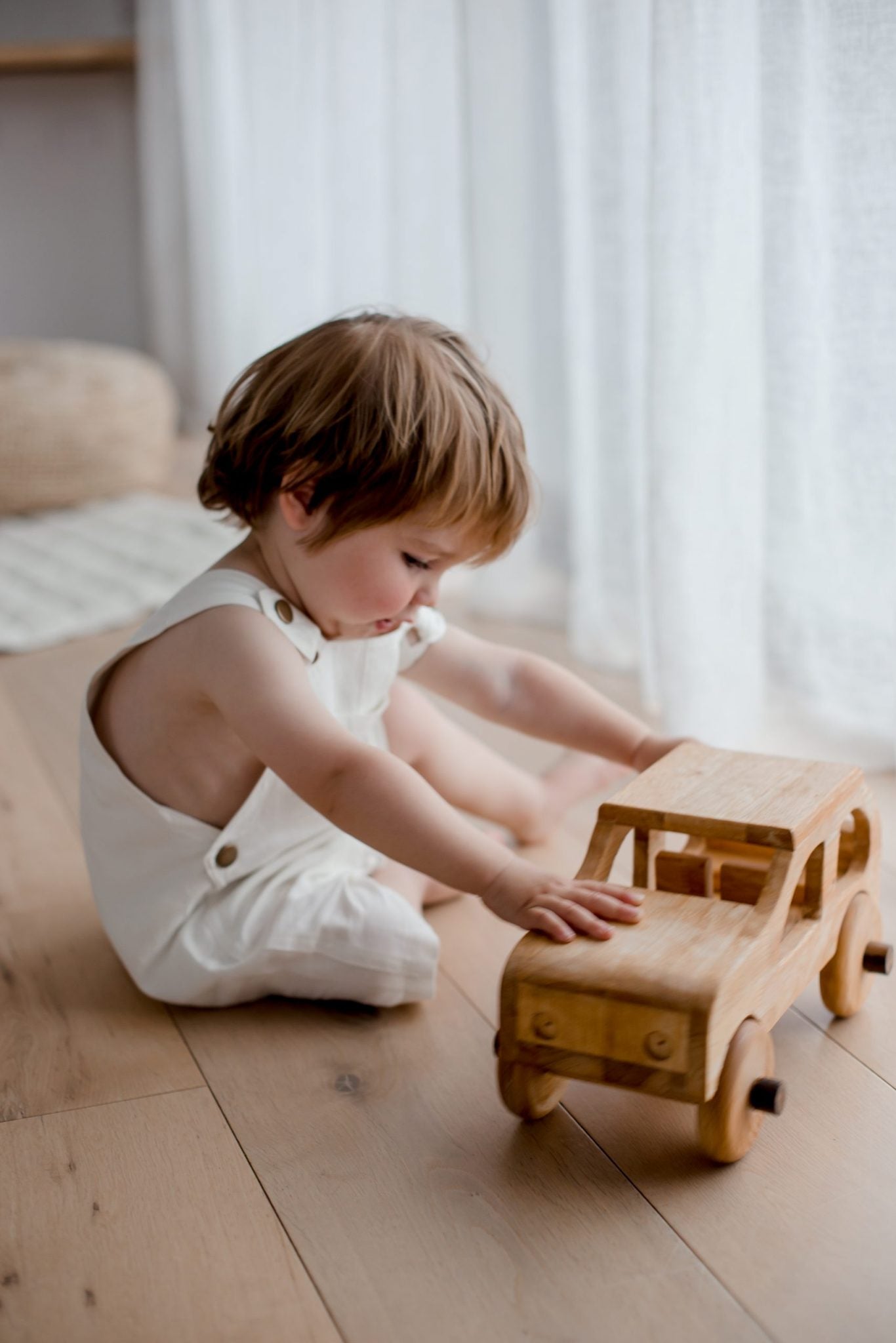Natural Wooden Car