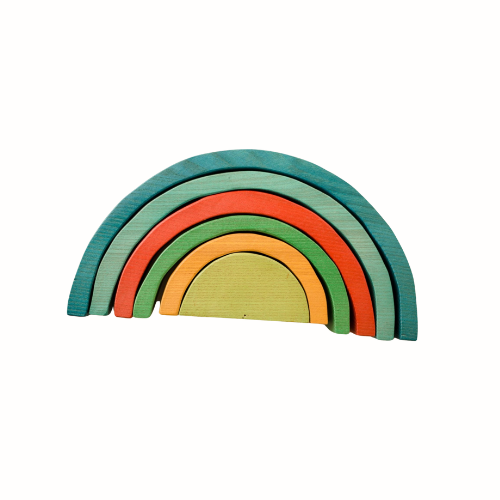 Large Coloured Rainbow Blocks