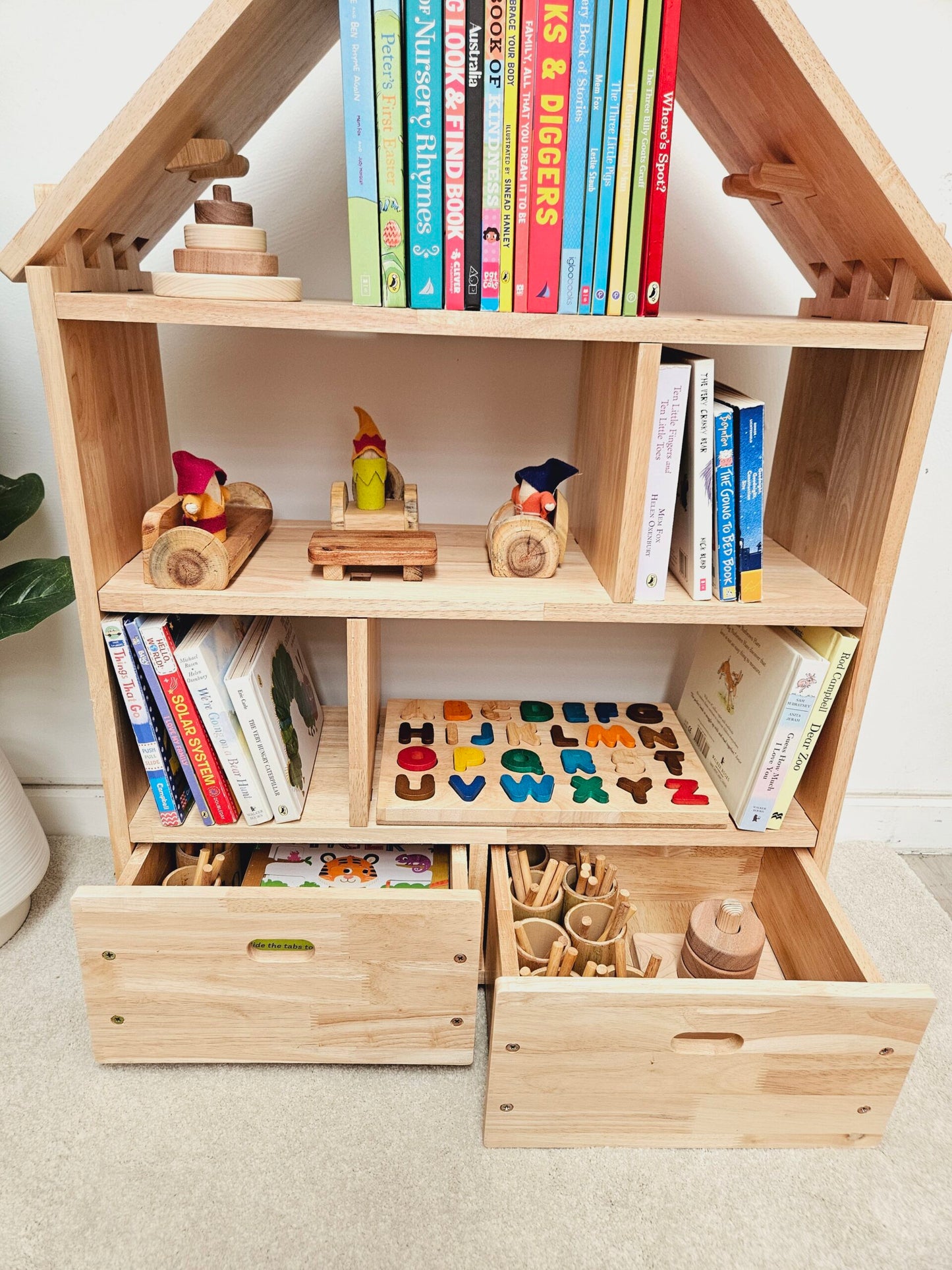 Wonder House Bookshelf