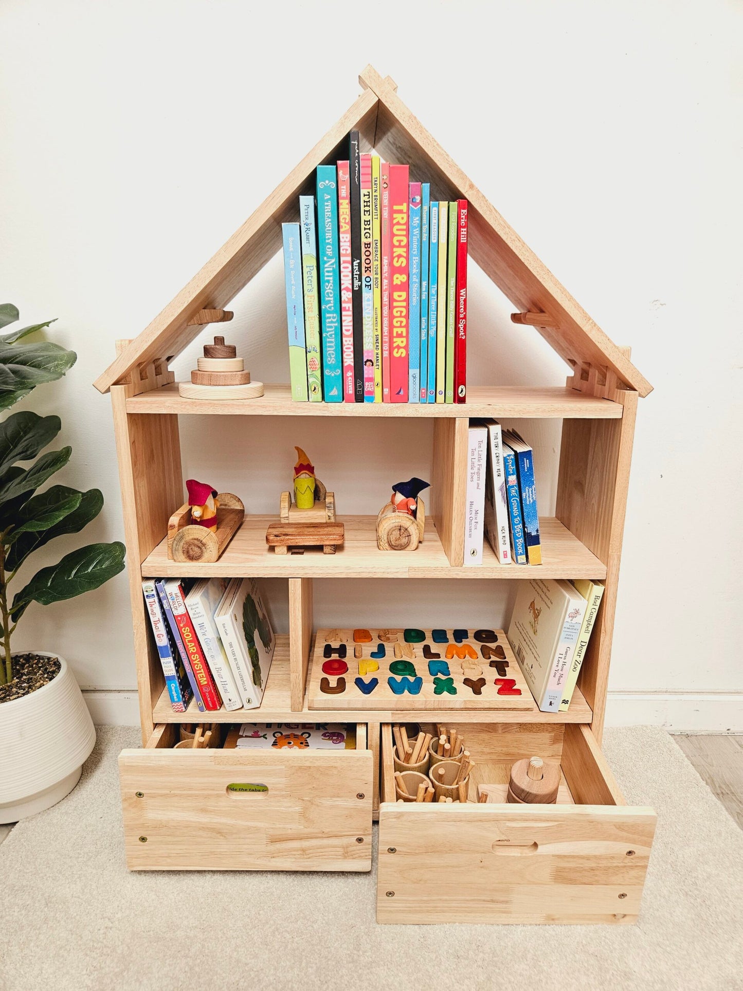 Wonder House Bookshelf