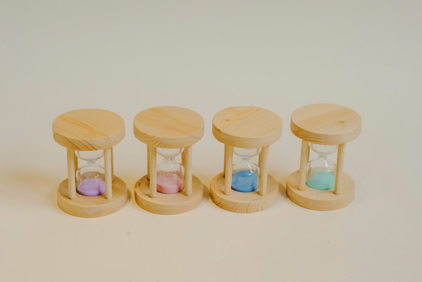 Wooden Sand Timers Set of 4