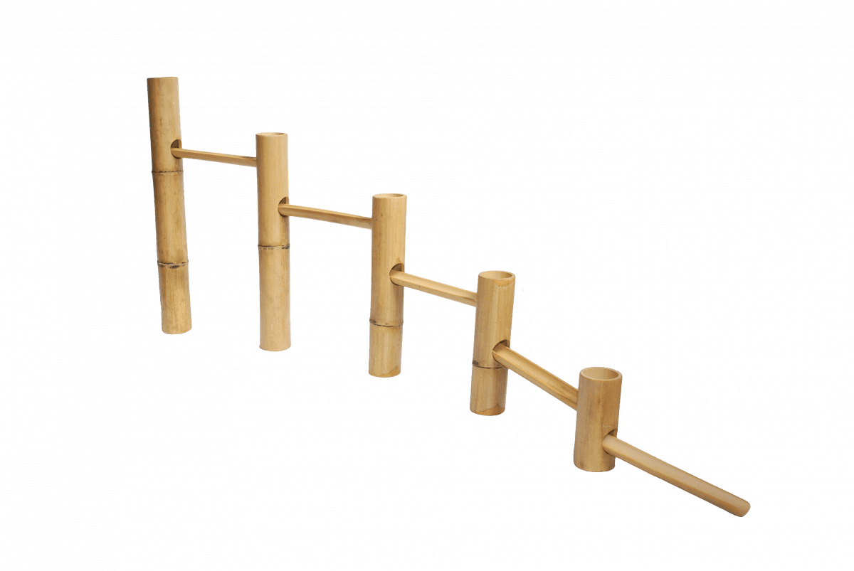 Bamboo Roll A Ball Track