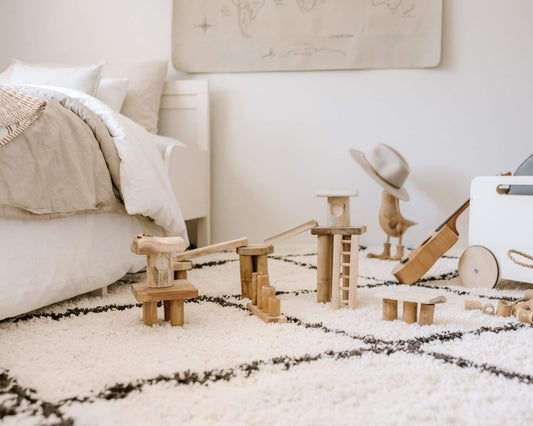 Bamboo Building Block Set of 50