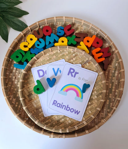 Circle Bamboo Trays
