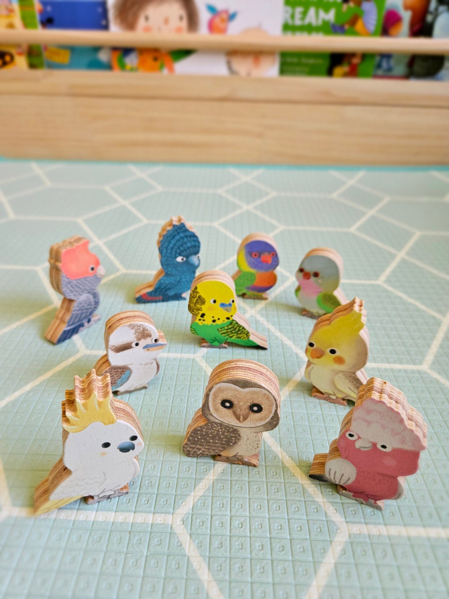 Australian Birds Set of 10