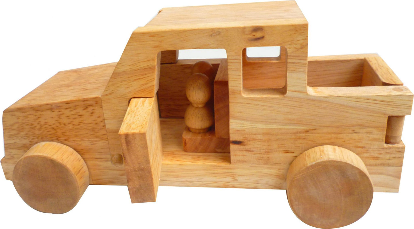 Wooden Safari Jeep