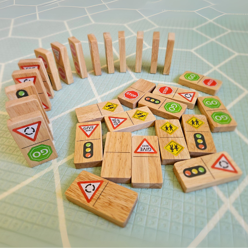 Traffic Sign Domino Set