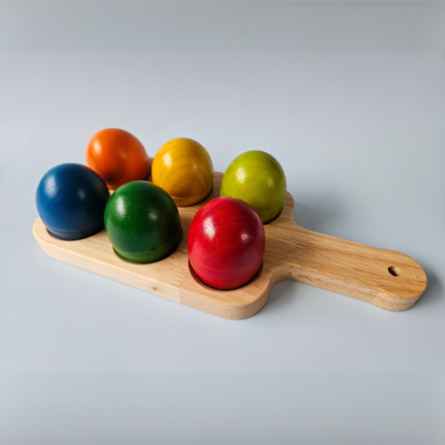 Hollow Eggs & Nesting Tray Set