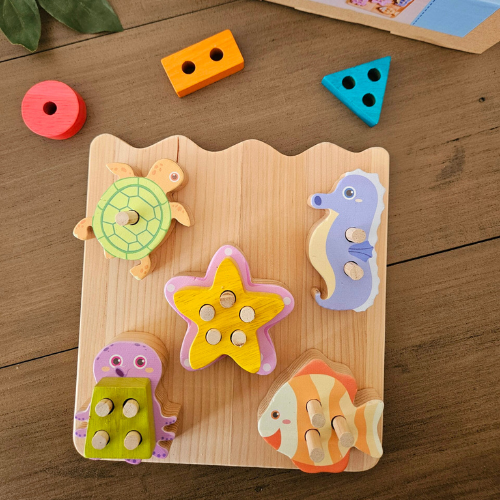 Sea Animal Shape Puzzle
