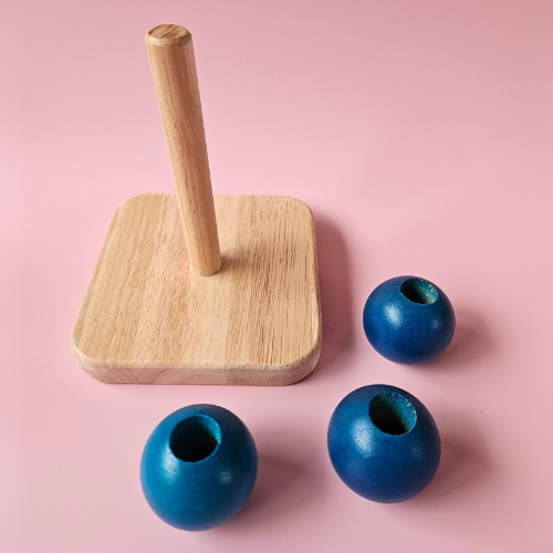Spheres on Dowel
