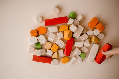 Jumbo Coloured Stacking Gems