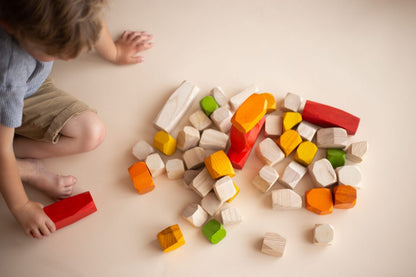 Jumbo Coloured Stacking Gems