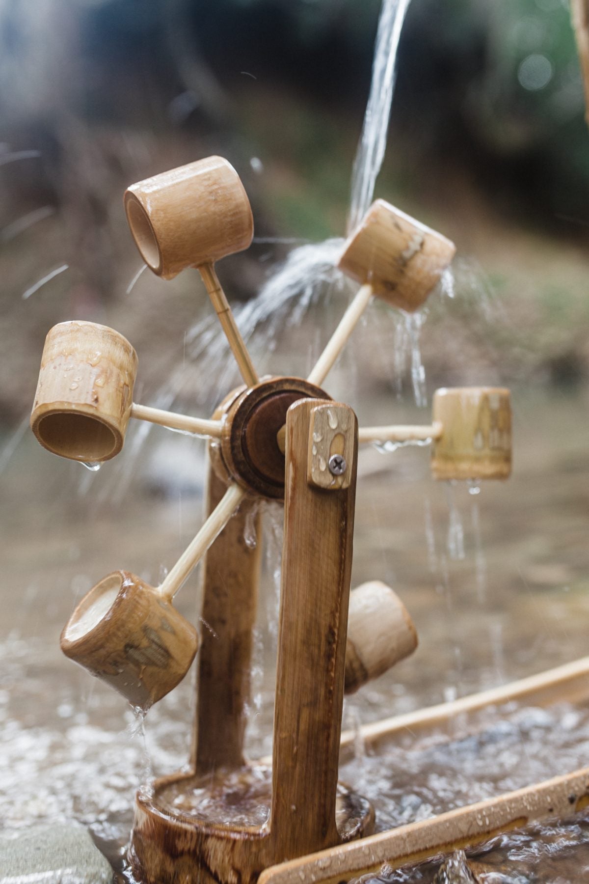 Bamboo Water Mill
