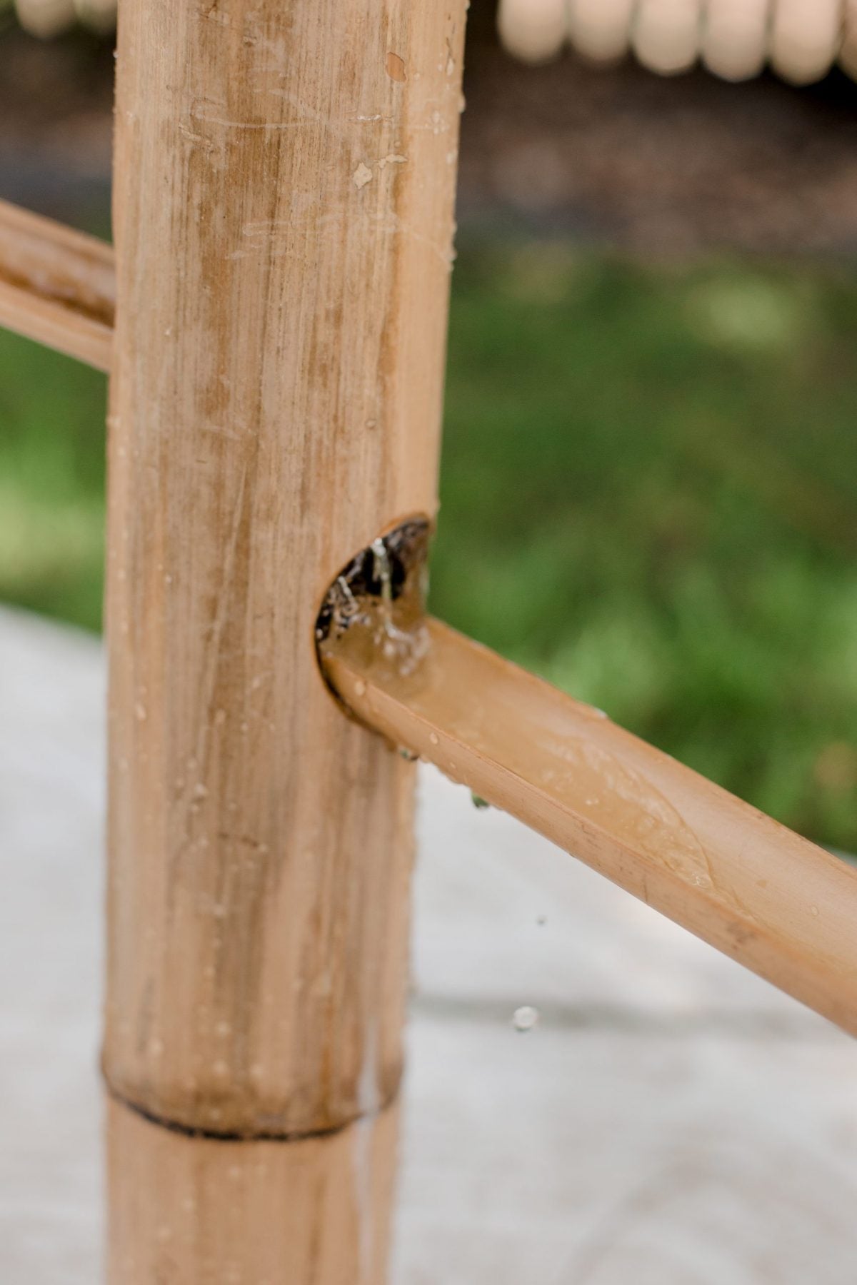 Bamboo Roll A Ball Track