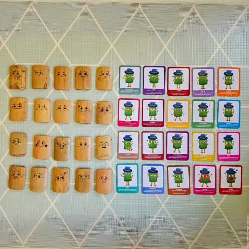 Bamboo Facial Dominos Set Of 20