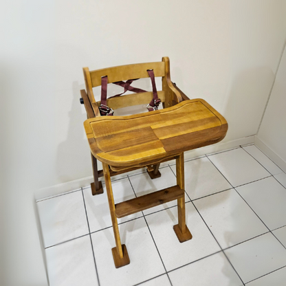 Hardwood Baby High Chair