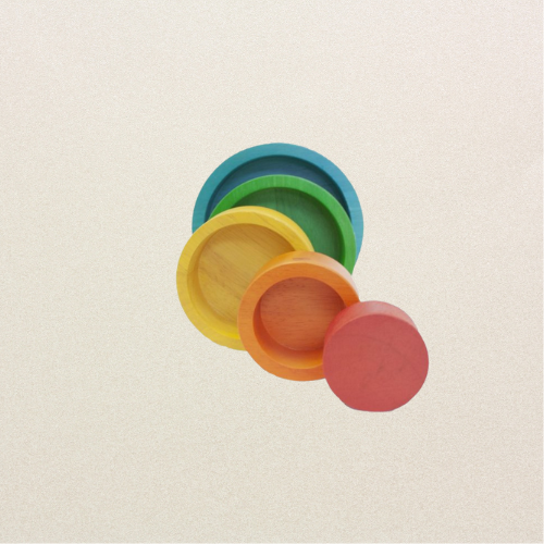 Coloured Nesting and Stacking Bowls