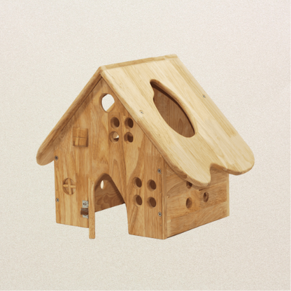 Wooden Barn House