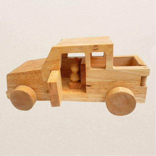 Wooden Safari Jeep