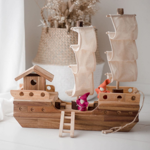 Wooden Pirate Ship